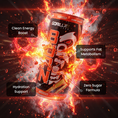 Gorilla X Labs Burn - 12 Pack Carton