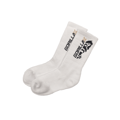 White crew socks