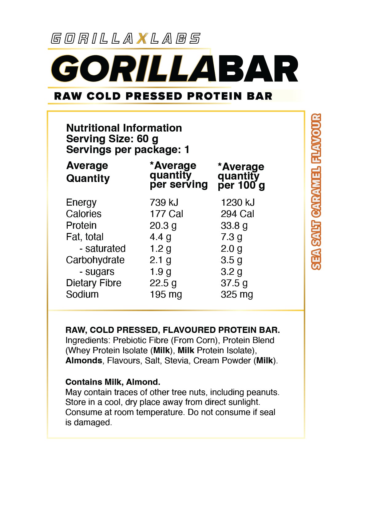 Gorilla Bar - 12 Bar Carton