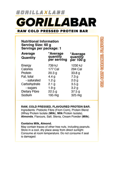 Gorilla Bar - 12 Bar Carton
