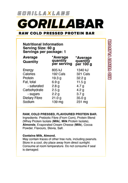 Gorilla Bar - 12 Bar Carton