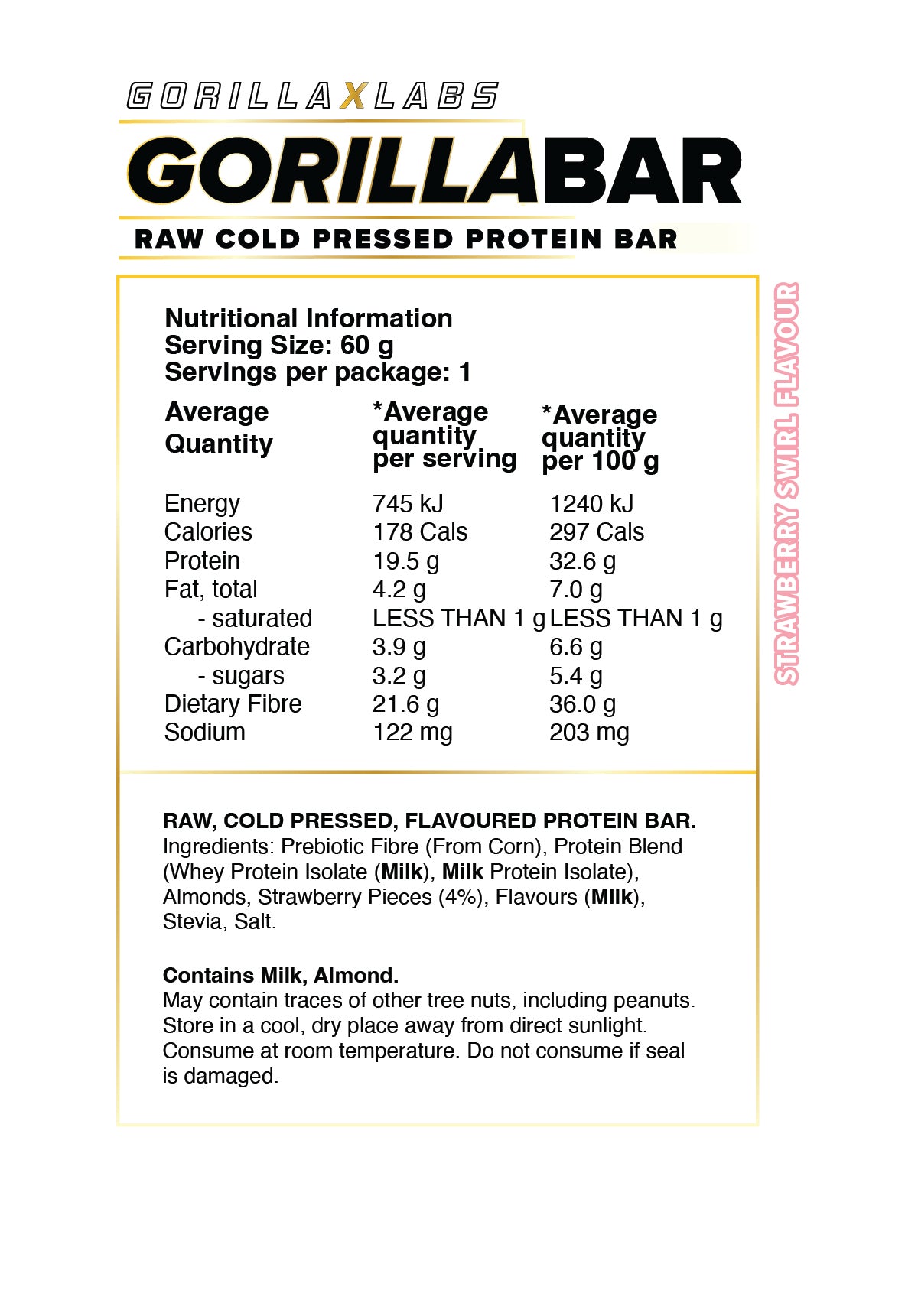 Gorilla Bar - 12 Bar Carton