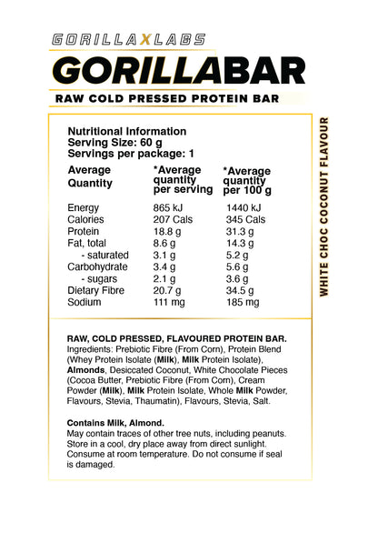 Gorilla Bar - 12 Bar Carton