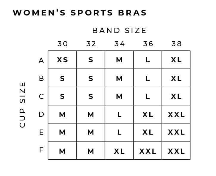GXL Womens Sports Bra