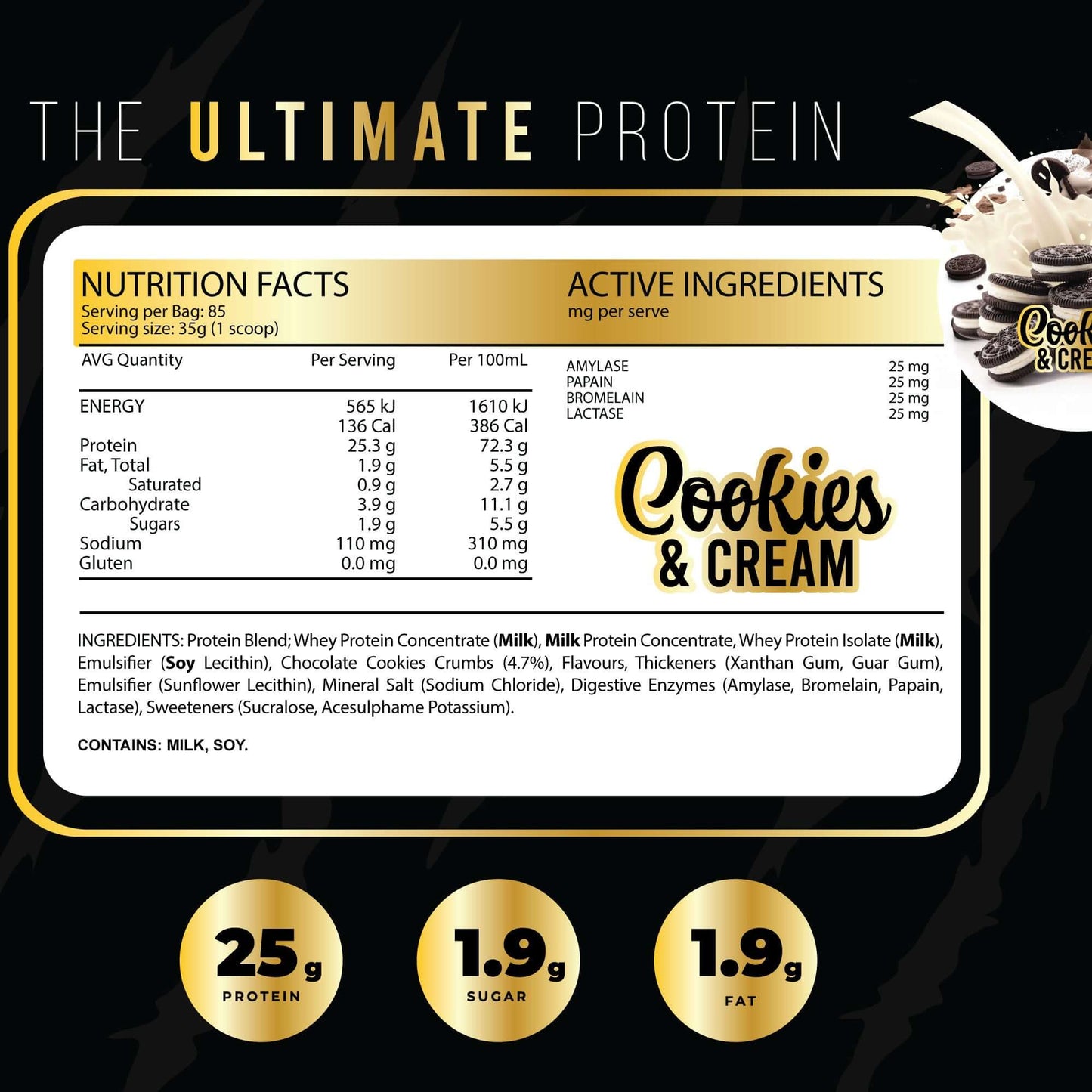 Ultimate Protein 875g