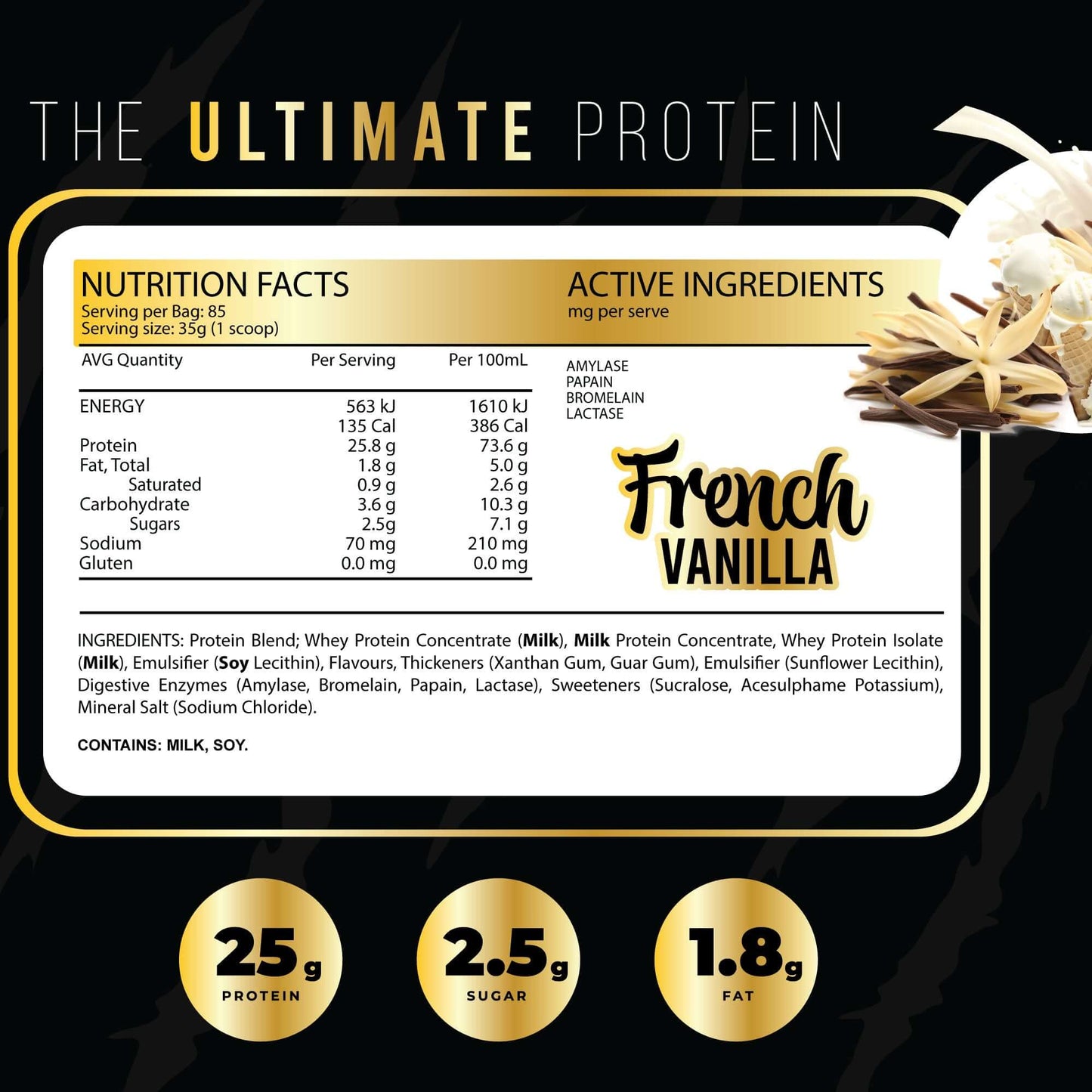 Ultimate Protein 875g